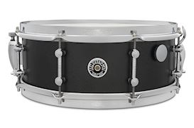 GRETSCH - BROOKLYN MIKE JOHNSTON 14X5,5" SNAREDRUM SATIN BLACK METALIC